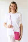 SHLDR STRAP BAG - hot pink